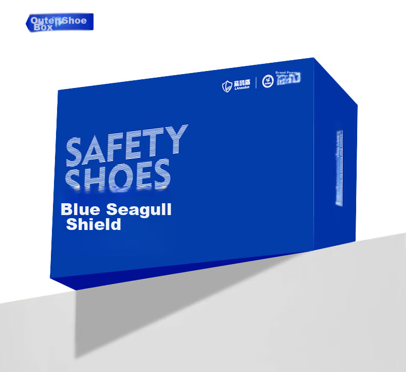 BlueOwl Shield Men's Summer Breathable Insulated 10KV Anti-Smash Anti-Puncture Ultra-Light Non-Slip Safety Work Shoes D331BKV Size 42 23
