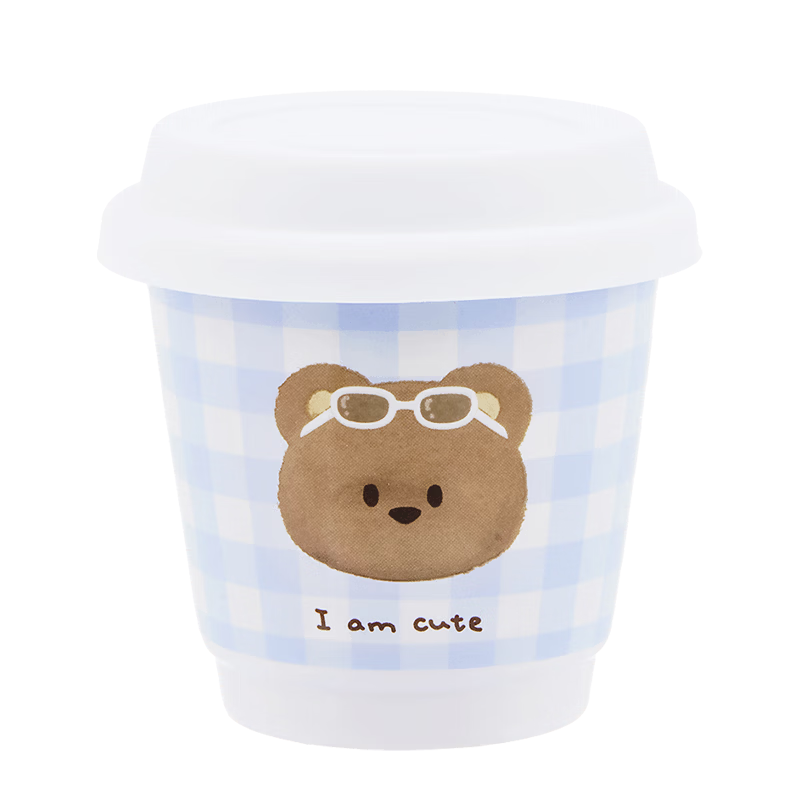 MINISO Cream Series Coffee Mug High-Value Home Office Kids Water Cup 240mL - Sunglasses