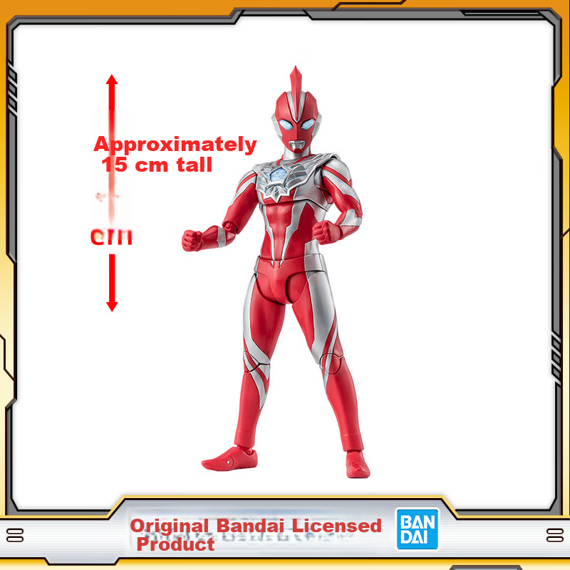 Bandai Authentic SHF Omega Ultraman Articulated Action Figure Boys Toy Children's Day Gift
