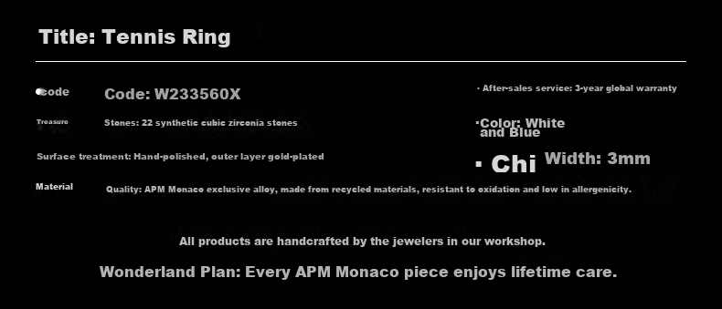 APM Monaco Pave Set Couple Rings Luxury Elegant Gift for Girlfriend Wife Birthday Qixi Valentine's Day 1