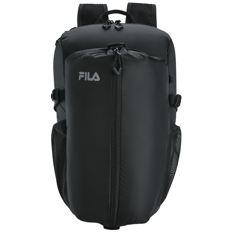 FILA Official Men's Backpack 2026 Summer Outdoor Sports Foldable Shoulder Bag School Laptop Bag