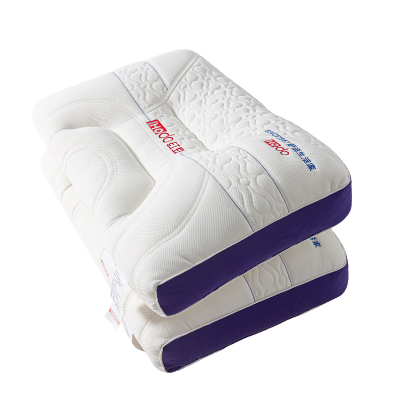 Hodo Zero Pressure Deep Sleep Natural Latex Neck Pillow Memory Foam Ergonomic Cervical Spine Pillow Core Single Pack