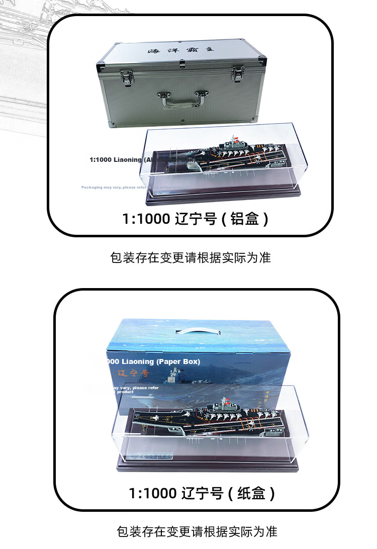 Feiyun Fujian Aircraft Carrier Model Alloy Simulation Fujian 1:1000 Military Ornament Decommissioned Commemorative Collection Gift 4
