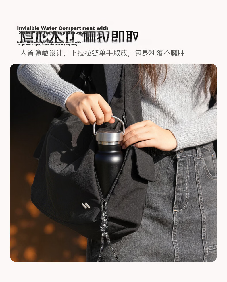Inateck Tote Bag Women Laptop Bag Crossbody Large Capacity Shoulder Bag iPad Tablet Handbag Lightweight Commuter 7