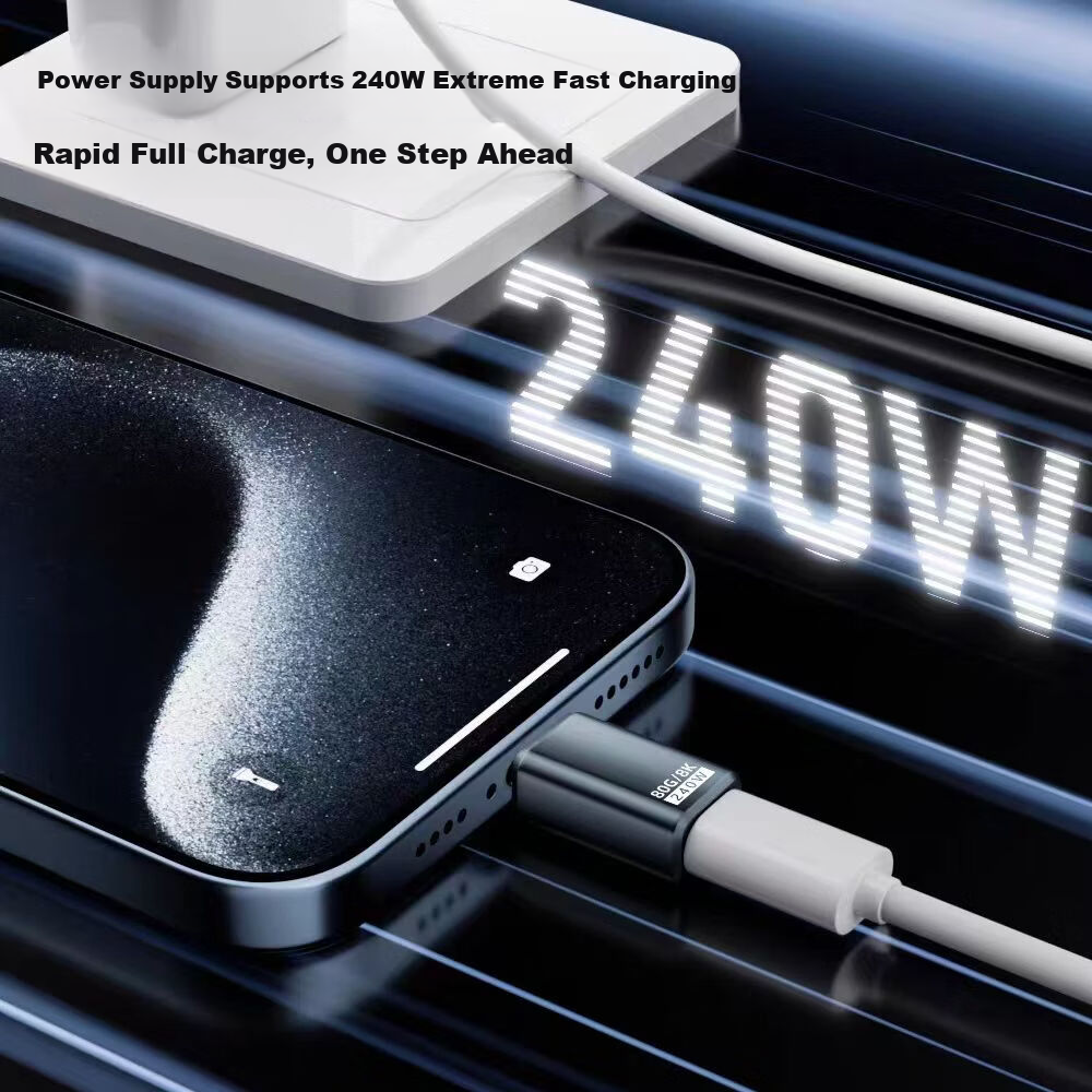 Chaofan Apple Data Cable Adapter, IPhone 17 16 15 Pro Max/14/13/12 Charging Cable, PD Converter Head, Type-C to USB Converter, Fast Charging Tablet Car Charger 4