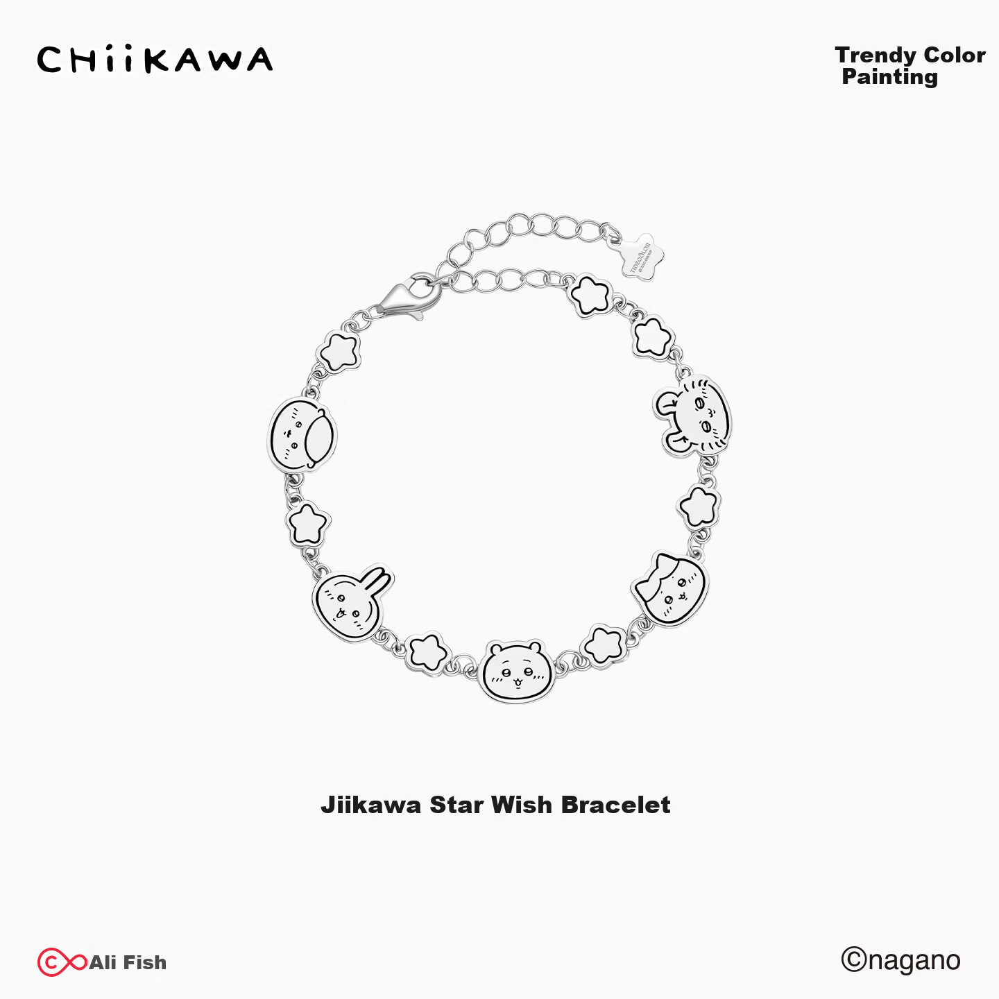 Chaosehui Ji Yika Wachiikawa, USA Chai Bracelet for Women, Birthday Gift Bracelet, Girls' Children's Gift, 6600