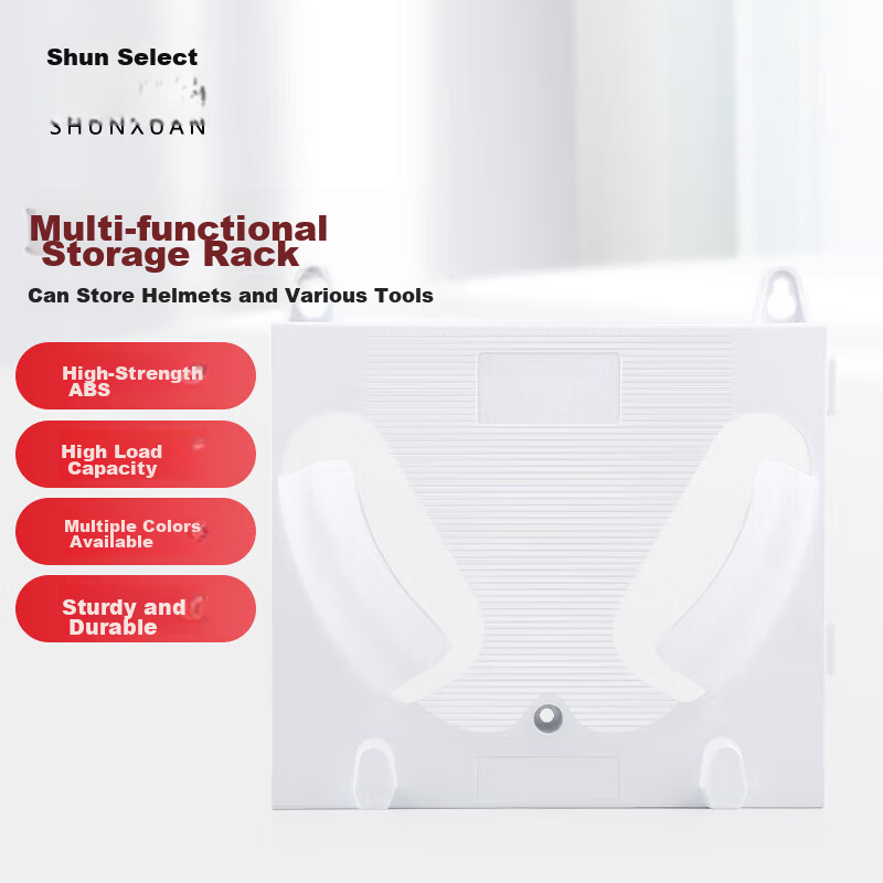 Shunxuan Safety Helmet Wall-Mounted Storage Rack Red SHX-MJ1