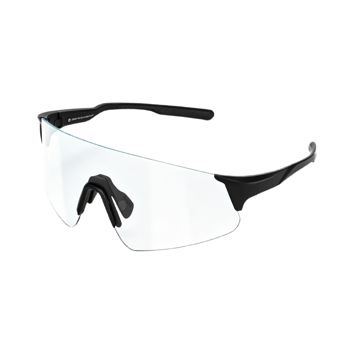 JD Original Sports Cycling Glasses, Photochromic Running Driving UV Protection Sunglasses Goggles Sunglasses for Men And Women, Black Frame