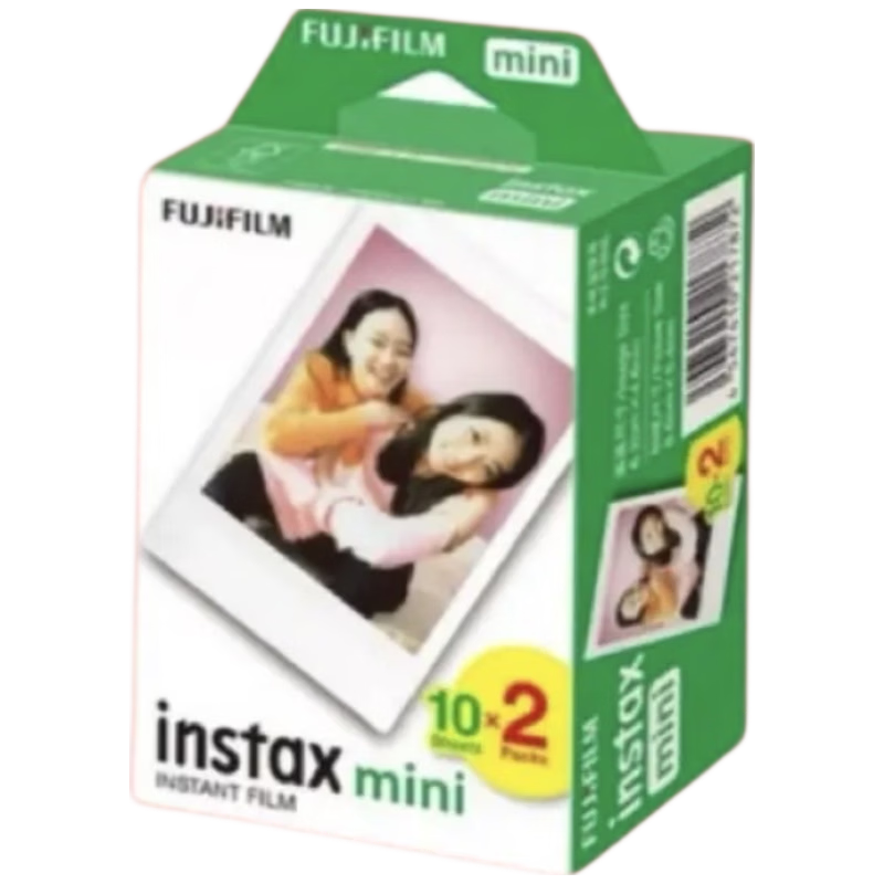 FUJIFILM Instax Mini Instant Film White Border 20 Sheets (Compatible with Mini SE/12/40/41/90/99/EVO, etc.)