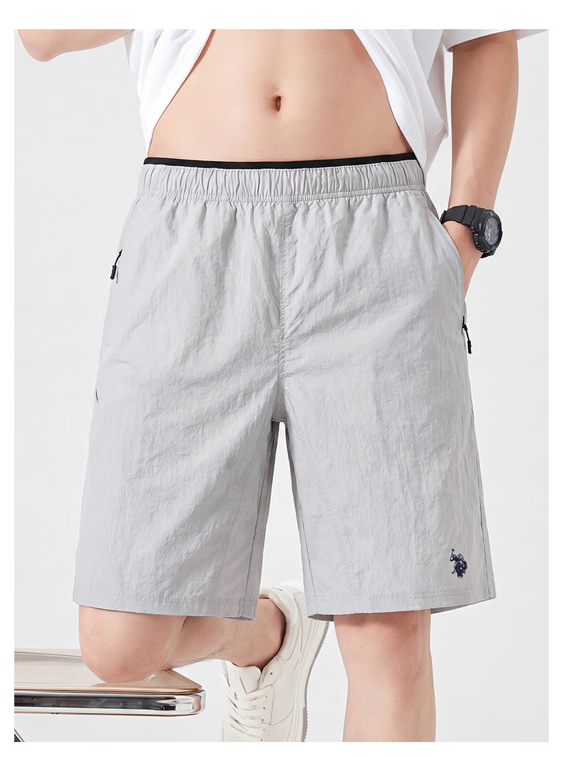 U.S. POLO ASSN. Shorts, Paul Summer Men's Casual Quick-Dry Five-Point Pants, Student Sports Pants, Father's Day Gift 23