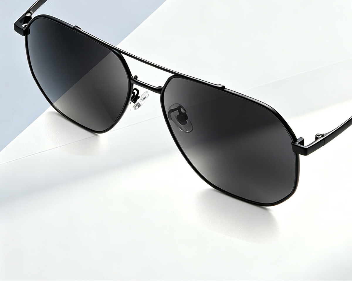 GENTLE MANIA Polarized Sunglasses Fashion Aviator UV Protection Night Driving Anti-Glare Glasses 25