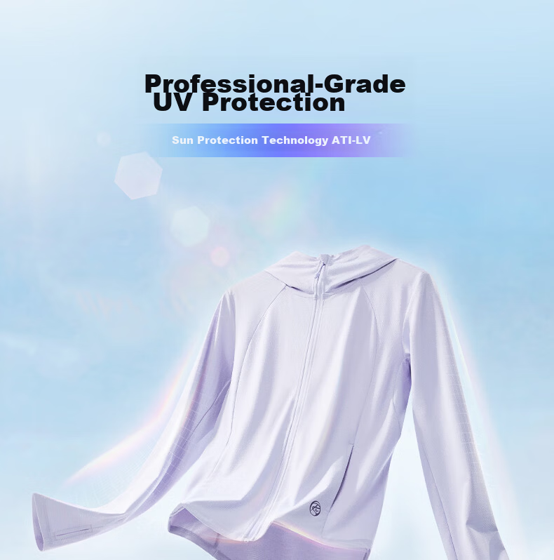 361° Women's Summer Sunscreen Jacket New Sports UV Protection UPF100+ Outdoor Coat 662624608D-7 49