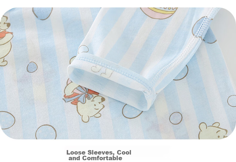 Disney Baby Summer Thin Cotton Bodysuit Newborn Unisex Romper Crawling Suit 15
