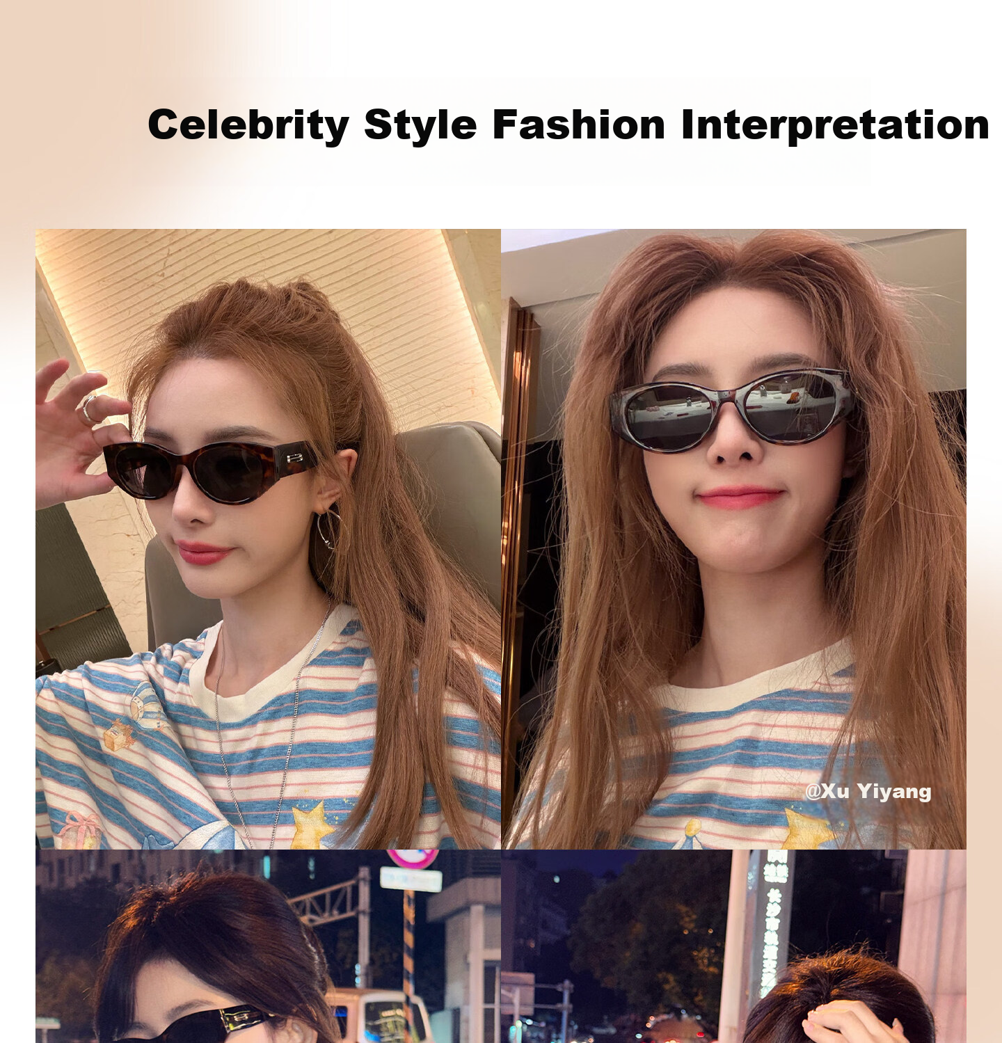 CAPONI Cat Eye Polarized Sunglasses for Women UV Protection Driving Glasses Slim Face Stylish 2