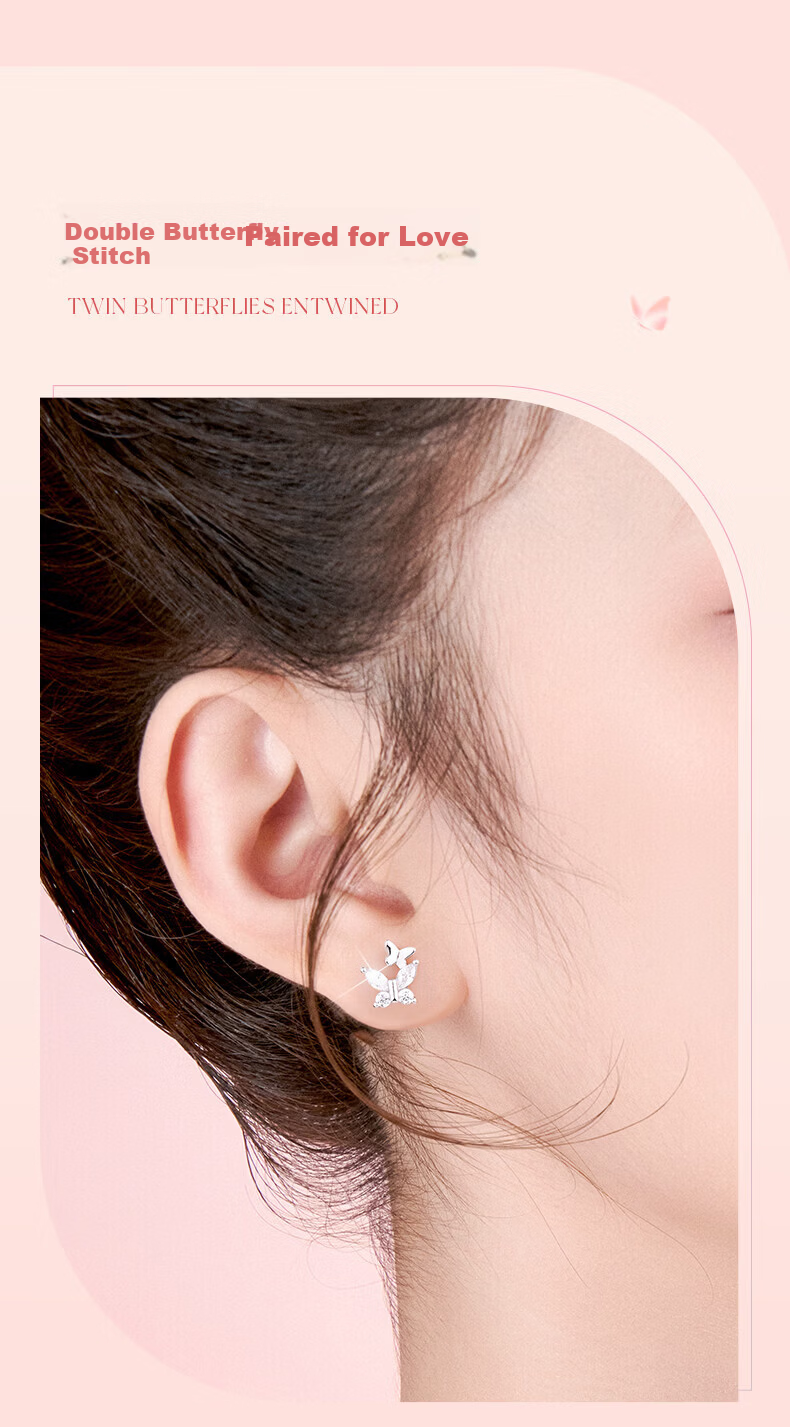 GLTEN 999 Pure Silver Earrings for Women, Elegant Lightweight Luxury Hoop, 2026 New Birthday Gift for Girlfriend and Wife 7