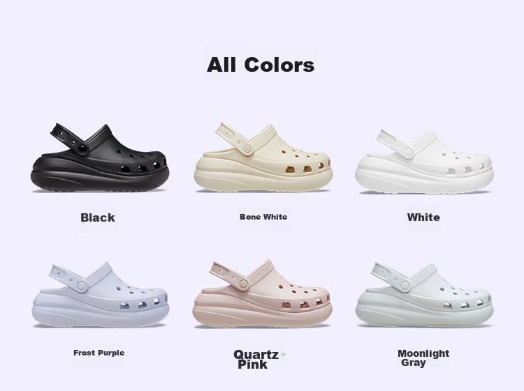 CROCS Tan Jianci Classic Puff Clog | 207521 Black-001 Size 40 (250mm) 13