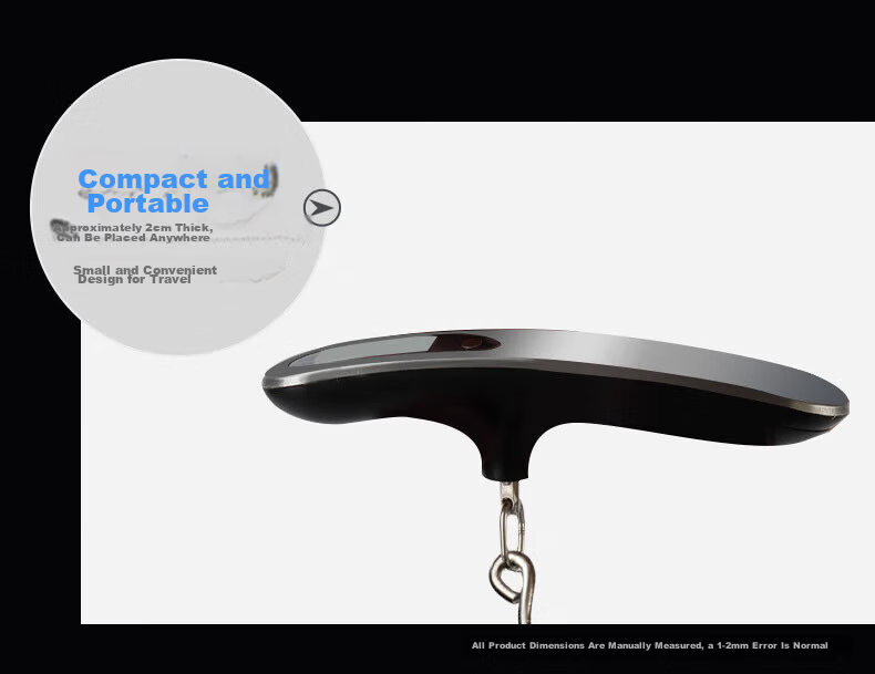 Jingmao High Precision Portable Electronic Hanging Scale Mini Accurate Hook Scale Luggage Weight Fish Scale for Home Use 14