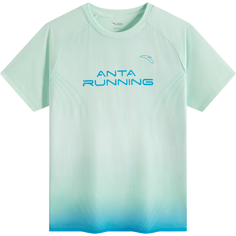 Anta Kids Quick-Dry Summer Cooling Printed Sports T-Shirt Water Cooling Series 352625111