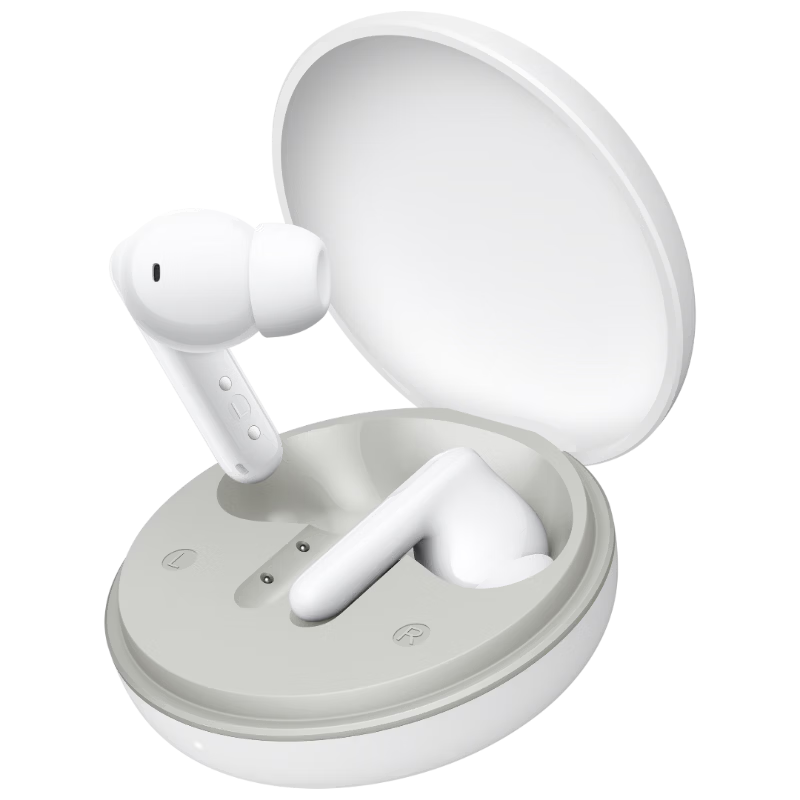 HONOR Earbuds A Pro Wireless Bluetooth Earphones White In-Ear Deep Noise Cancelling High-Quality Sound Sports Music Gaming Compatible with Apple Huawei Includes 1m 6A Data Cable