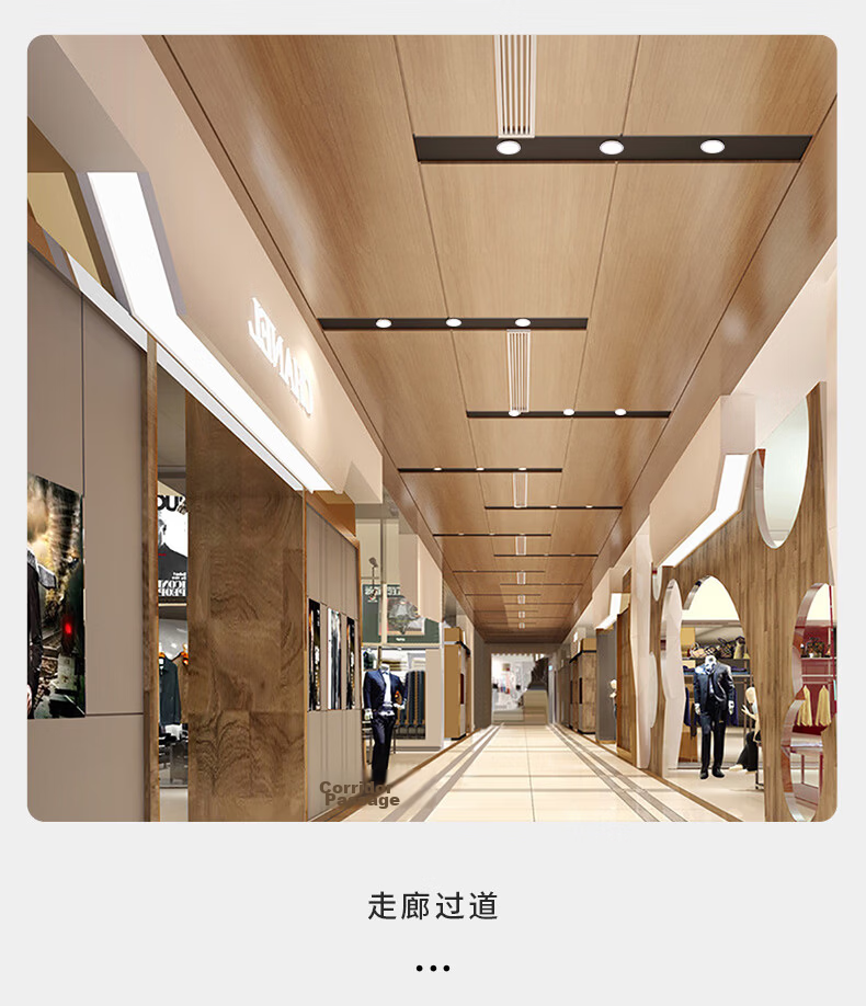 NVC LED Downlight Simple Ultra-thin High Brightness High Wattage Factory Ceiling Recessed Background Decorative Light 15W - Cool White 7