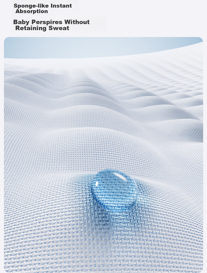 EMXEE Baby Gauze Cloud Pillow Newborn Breathable Pillowcase Anti-Spit-Up Four Seasons Universal Class A Pillow Ocean Adventure 9