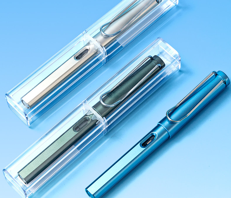 M&G Stationery Elementary School Student Fountain Pen for Back-to-School Handwriting Practice, Correct Posture, Fine Nib, Suitable for Boys and Girls Beginners, Grade 3 EF Nib Signature Pen, Single Pe 24