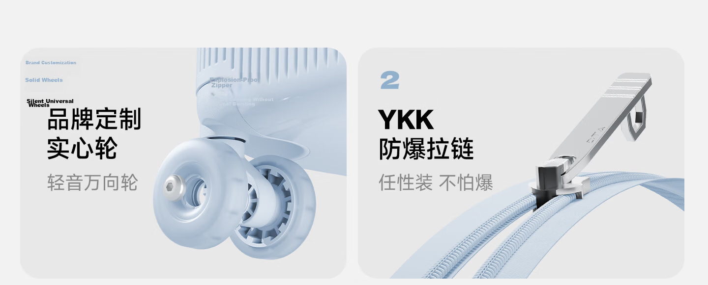 DTA Large Capacity Luggage Women New Travel Trolley Suitcase Durable Student Password Lock Men Yunting Blue 30 Inch 4