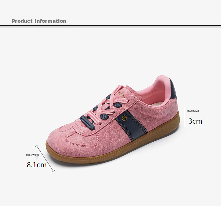Le Saunda Casual Lace-Up Women's Shoes 6M23901 Almond White + Blue NAS 34 3