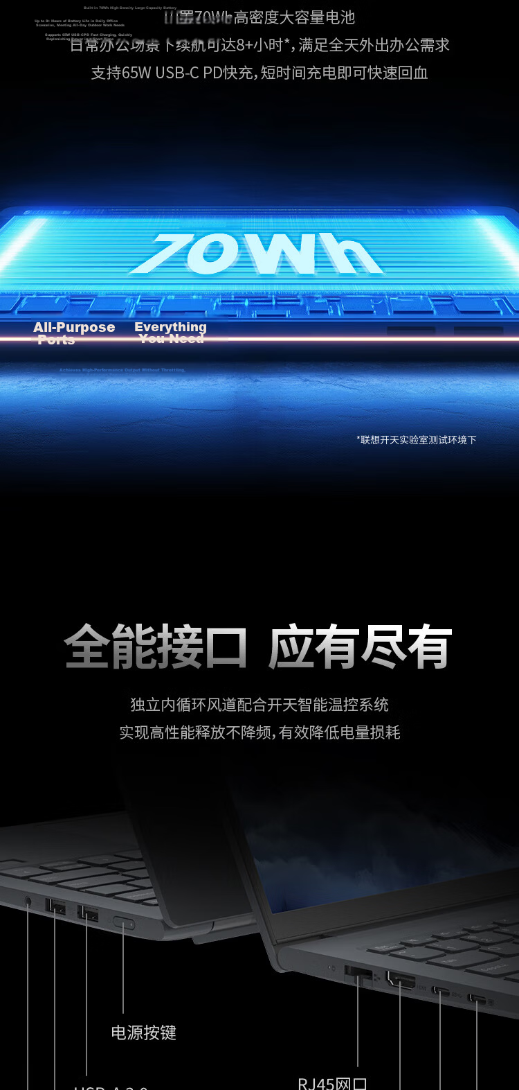 Lenovo Kaitian X1f G1d Domestic Xinchuang Laptop 14-inch Feiteng D3000M/16GB/512GB Integrated Graphics Genuine Kirin/UnionTech Customized System 6