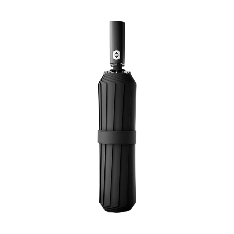 Meebordi Umbrella, Fully Automatic, Large Size, Reinforced, Thickened, Durable, Windproof, Tri-Fold, 12 Ribs, Sunshade Umbrella, Portable, Compact, Lightweight