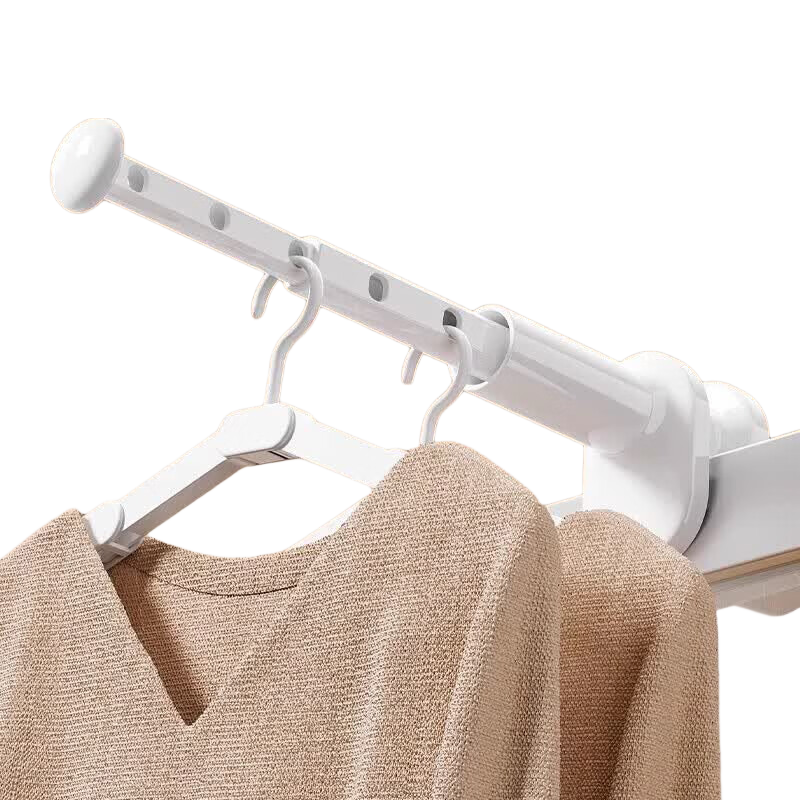 Ie no Monogatari Japanese Travel Clothes Hanger 5-Hole Drying Rack Hotel Indoor Clothes Drying Rack Portable Foldable Travel Hanger for Business Trips