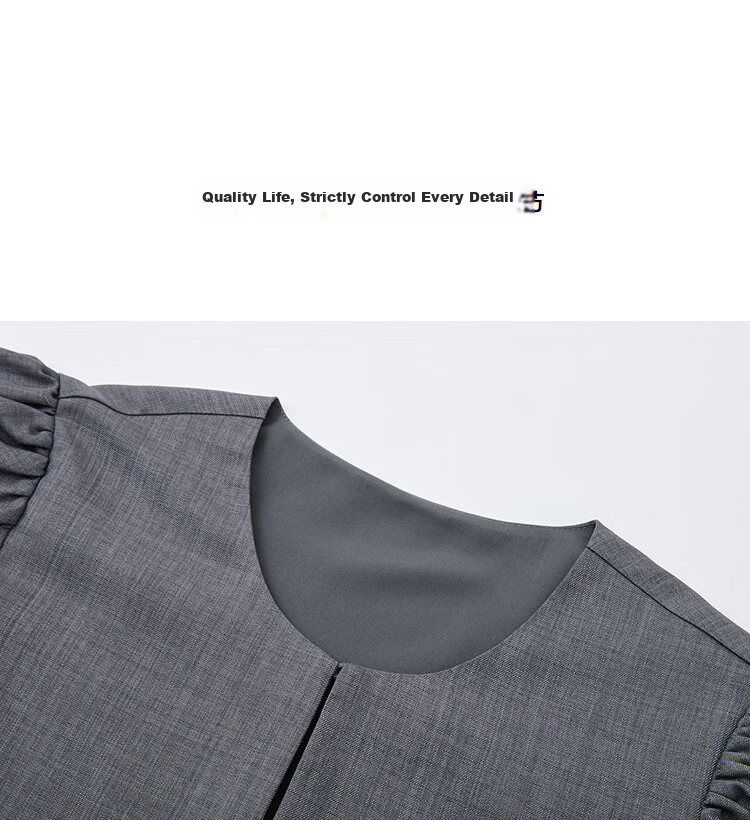 Demana [Fashion Urban] Spring Design Irregular Sleeve A-Line Shirt Loose Fit Blouse for Petite Women 12