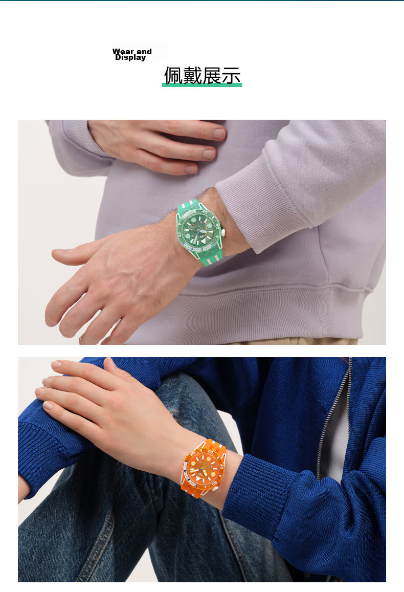 Swatch Swiss Watch Scuba Series 26 New Trendy Luminous Transparent Quartz Wristwatch 100m Waterproof Graduation Gift 7