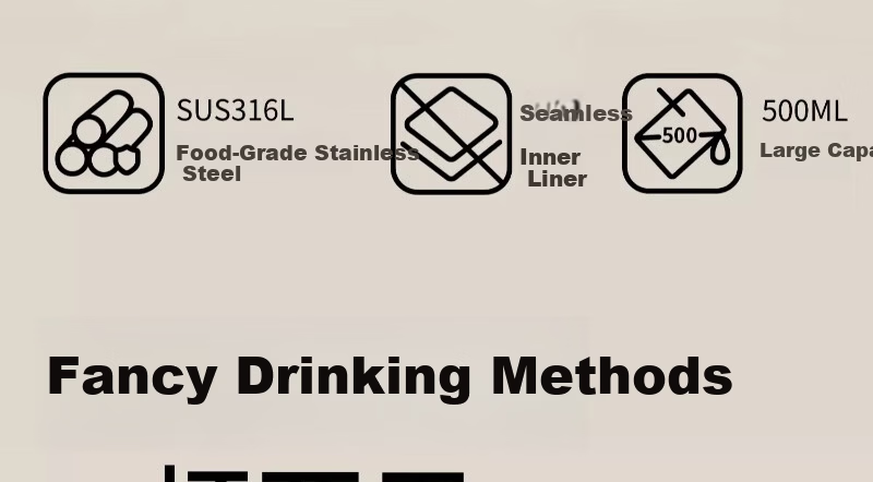 Scoornest Kids Insulated Water Bottle Straw Cup Portable School Water Flask for Boys and Girls 5