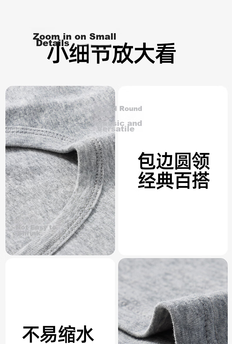 Miiow 100% Cotton Men's Seamless Racerback Sports Fitness Sweat-Absorbent White Summer Undershirt Tank Top 16