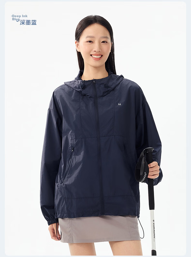 Moxun [Zhao Lusi Same Style] Mountain Style Sunscreen Jacket for Women UV Protection Breathable Cooling Coat 2026 New Model 28