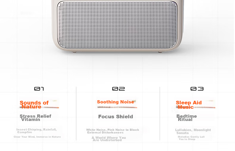 Divoom FlowToo Bluetooth Speaker White Noise Pixel Screen Desktop Mini Speaker 2026 Bass Subwoofer Music Player Sleep Sound Machine Gift for Men Birthday Graduation 15