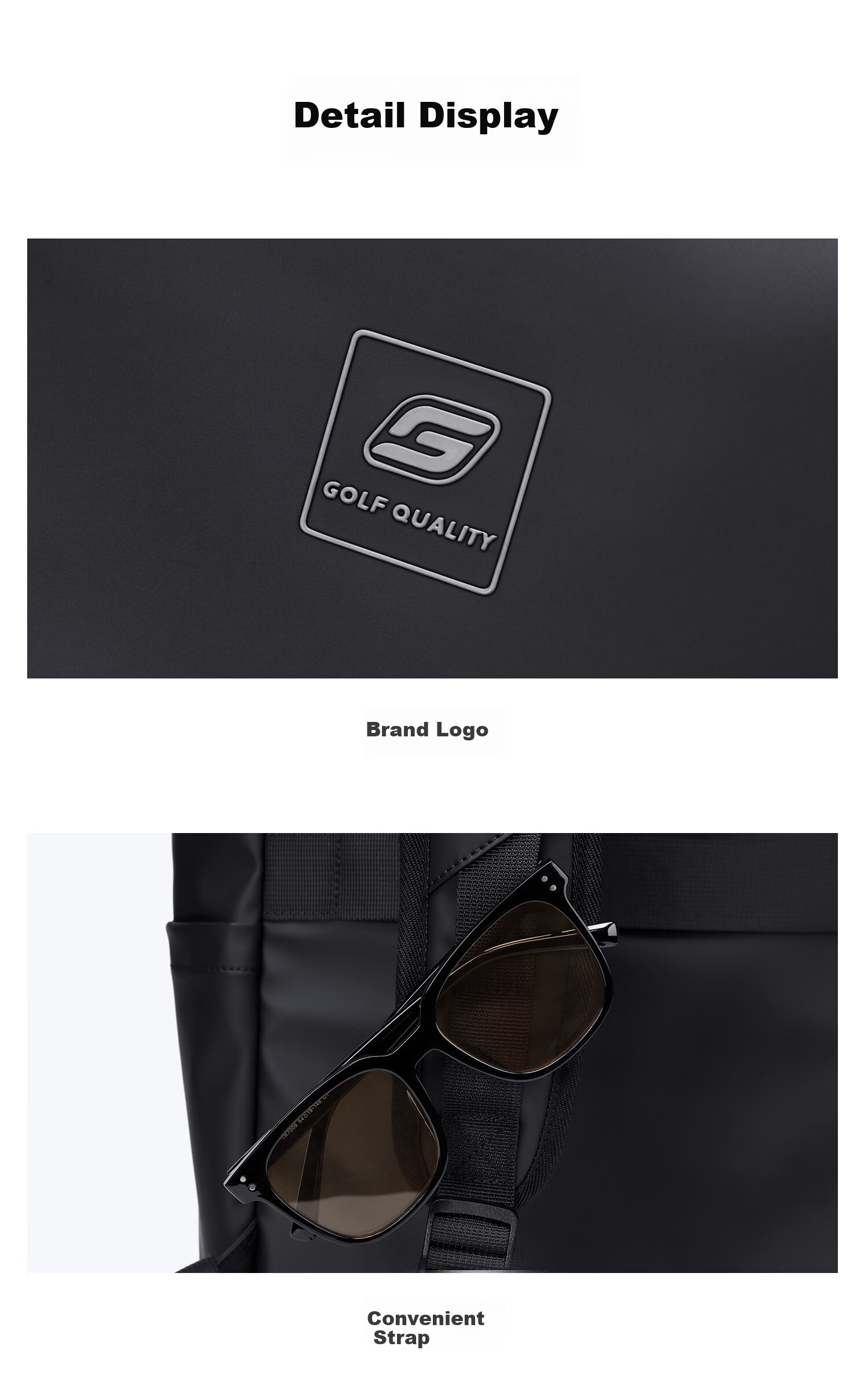 GOLF Men's Travel Backpack 15.6/16 Inch Laptop Bag Student School Backpack Flap Business Commuter Backpack 23