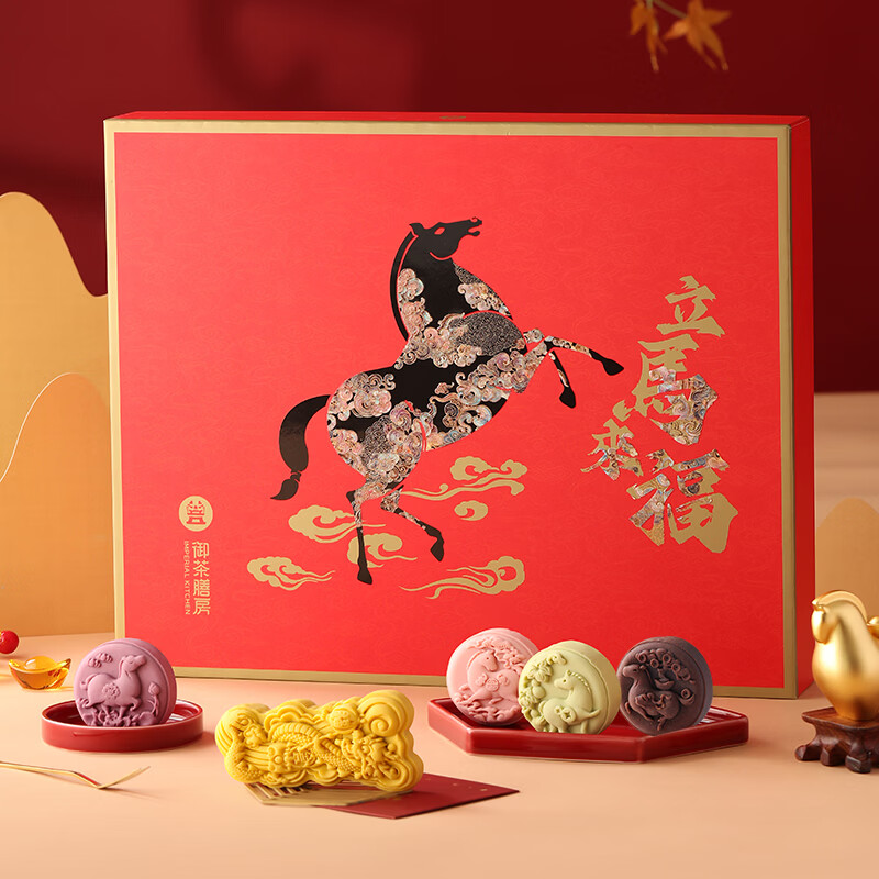 御茶膳房糕点礼盒节日礼品过节送礼北京特产礼物点心喜饼零食大礼包790g