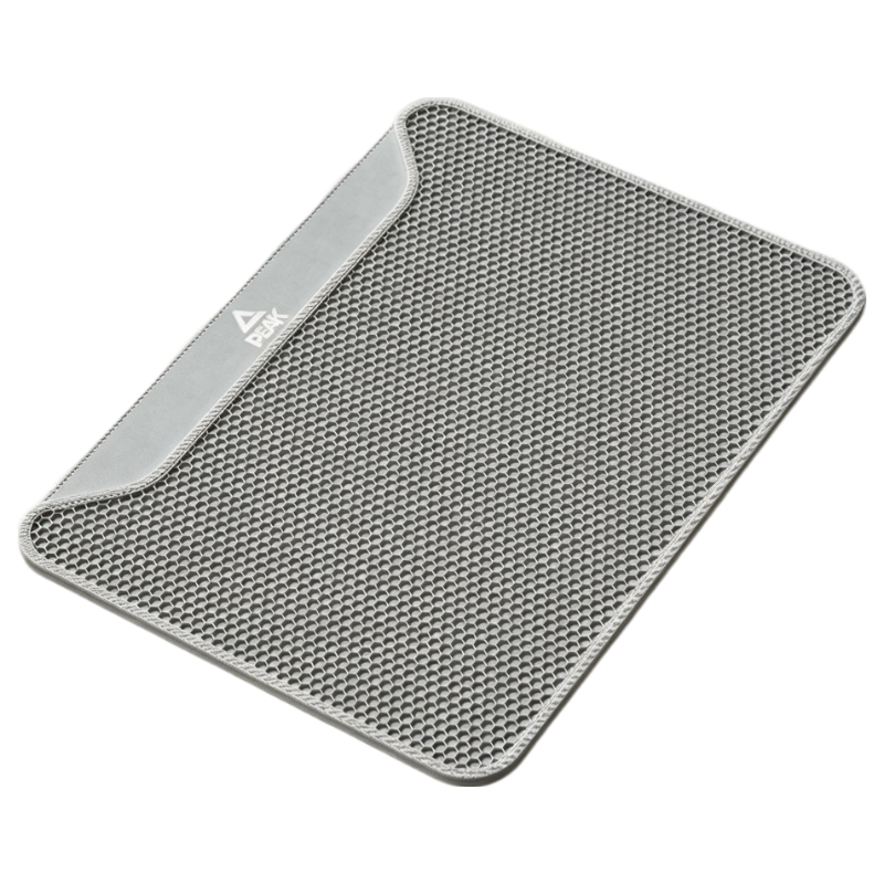 Peak Cat Litter Box Mat Extra Large Double-Layer EVA Anti-Tracking Sand Control Non-Slip Durable Scratch-Resistant Cat Supplies