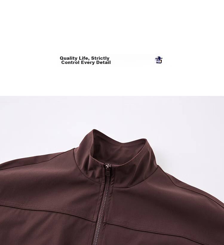 Demana [Vibrant Colorblock] Spring Mountain Outdoor Camping Style Stand Collar Drawstring Patchwork Loose Women's Jacket 13