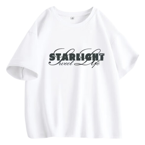 Warrior Women's 2026 Summer New Cotton Short Sleeve T-Shirt Loose Fit Slim Outdoor Breathable Printed Top