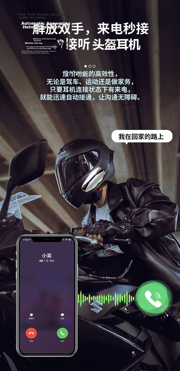 PROVGV Motorcycle Helmet Bluetooth Headset Lightweight Waterproof Full Face Flip-up Helmet Headset F02 Soft Mic 9