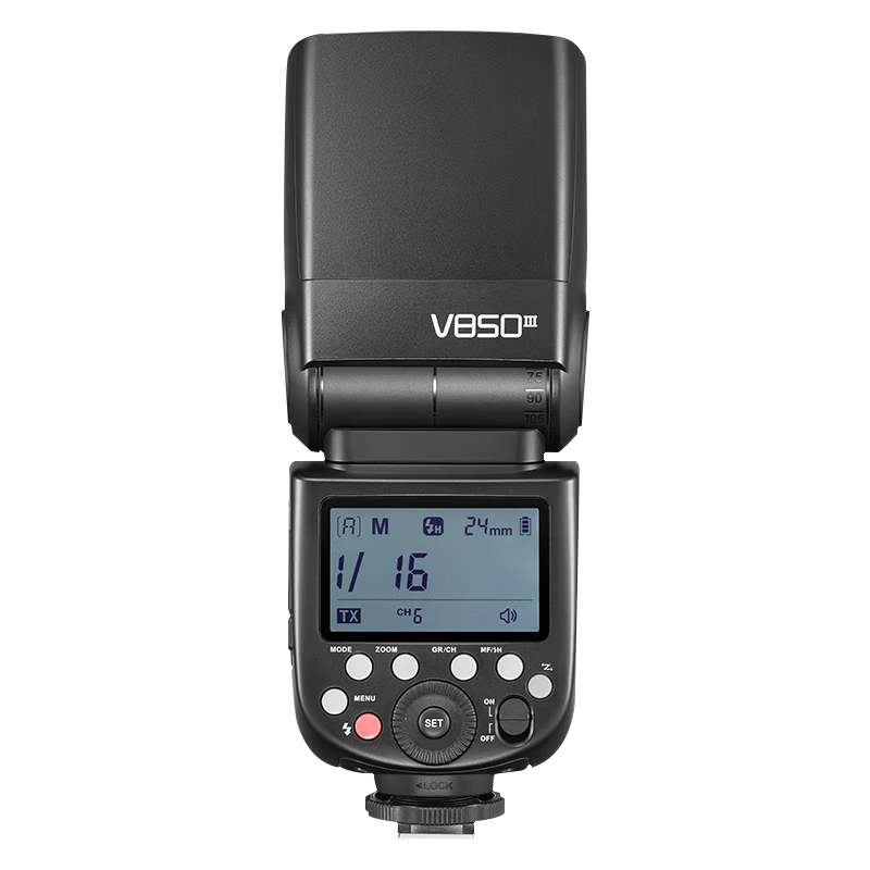Godox V850III Third-Generation Hot Shoe Flash Compatible with Canon, Nikon, Sony Universal Lithium Battery High-Speed Outdoor Flash for Portrait Photography, Wedding, And Hot Shoe Light