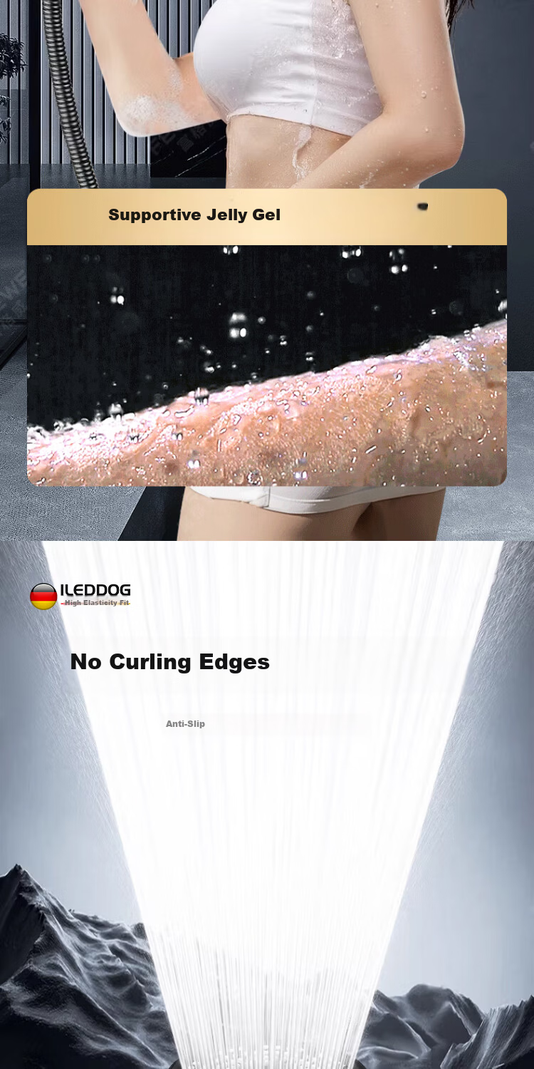 ILeddog [Germany] High-Pressure Shower Head Space Aluminum Handheld Bathroom Shower JS Handheld 8