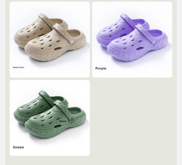 Jingzhenlianggong Summer Outdoor Senma Style Beach Sandals Fashionable Casual Black 35-36 17