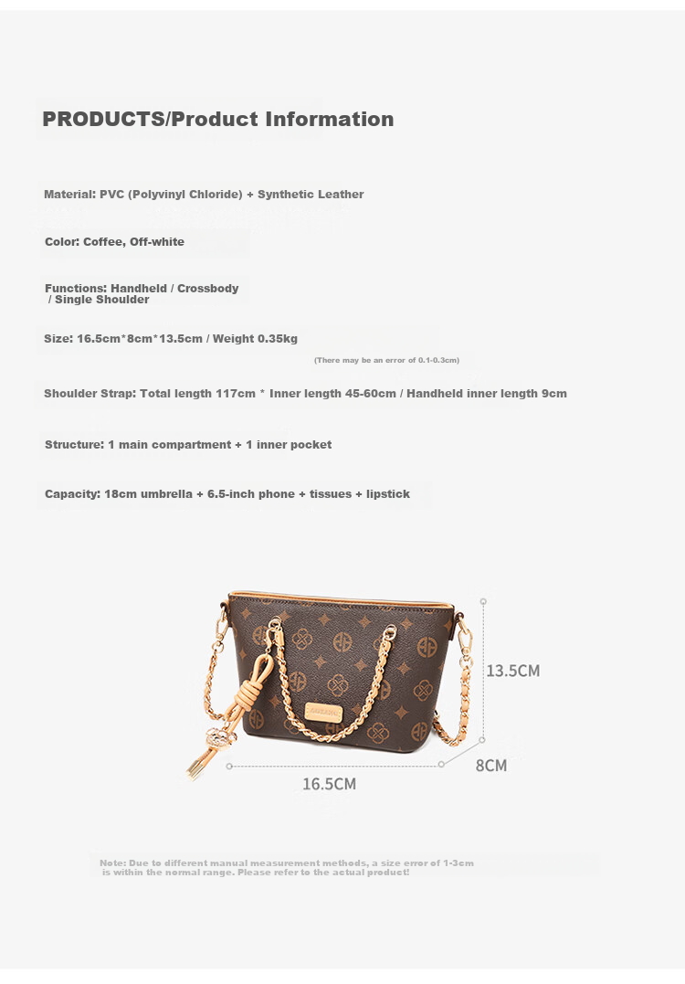 Aokang Women's Bag 2026 Trendy Retro Small Handbag Luxury Crossbody Shoulder Bag Birthday Gift for Girlfriend Wife 7
