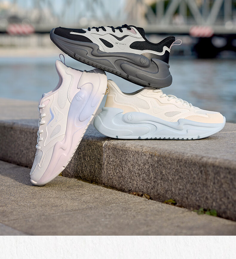 361° Yunshu Summer Mesh Breathable Sports Casual Shoes Soft Sole Commuter Dad Shoes Women 682616704-1 14