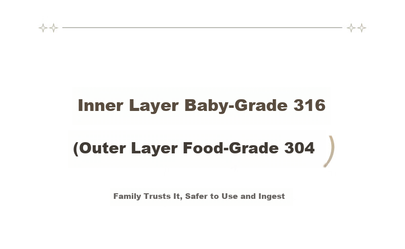 Newair 316L Stainless Steel Bowl Food Grade 2026 New Double-Layer Thickened Insulated Personal Ramen Bowl for Home Use 2