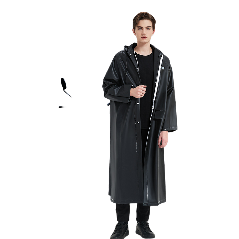 KEYRU Electric Bicycle Rain Poncho, One-Person Riding Suit, Adult Oversized Long-Style Windbreaker, Full-Body Protection against Heavy Rai